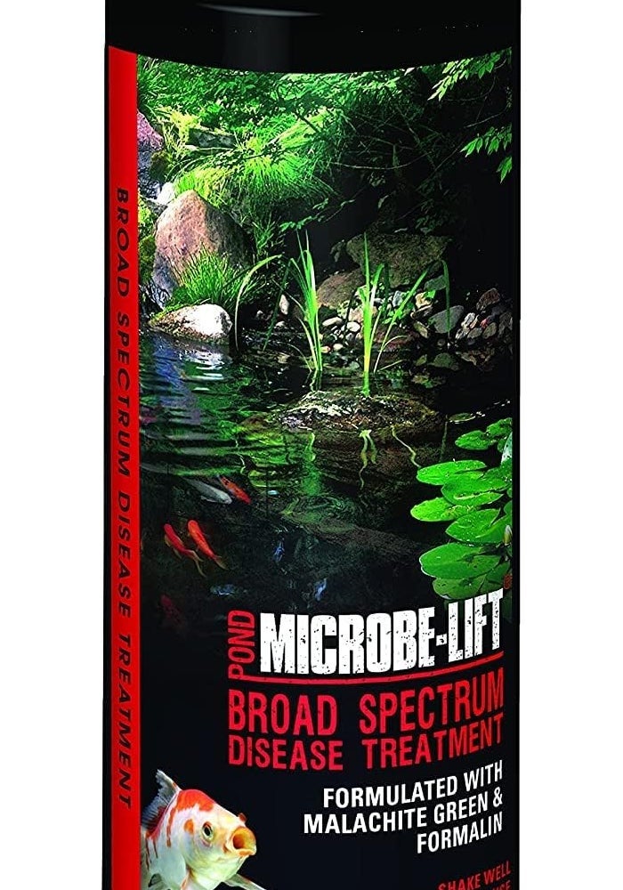 Microbe Lift MICROBE-LIFT Broad Spectrum Disease Treatment for Ponds - 32 Fl Oz, Safe for Koi Fish and Goldfish - Image 1